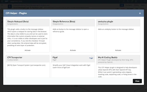 Download SAP CPI Helper Terbaru – Plugin Wajib Developer SAP description image 2