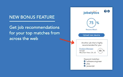 Jobalytics: Analisis Kata Kunci Resume & Lolos ATS Gratis description image 5