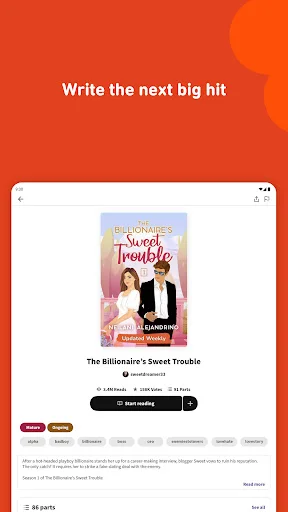 Download Wattpad Terbaru – Baca & Tulis Cerita Gratis description image 11