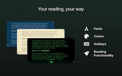SwiftRead: Baca Lebih Cepat & Efektif – Ekstensi Chrome Terbaik description image 5