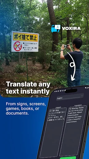 Download Voxira Terbaru – Terjemahkan Suara Instan Gratis description image 1