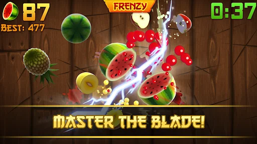 Download Fruit Ninja Terbaru – Game Memotong Buah Legendaris Gratis description image 1