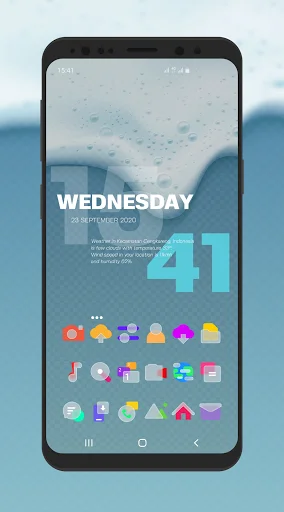 Download Bluric Icon Pack Terbaru – Tampilan Kaca Beku Estetik description image 2