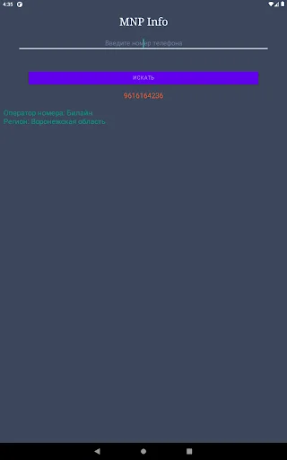 Download Оператор по телефонному номеру – Cek Provider Rusia description image 14