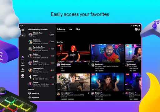 Download Twitch Live Streaming Terbaru – Tonton Game & Chat description image 13