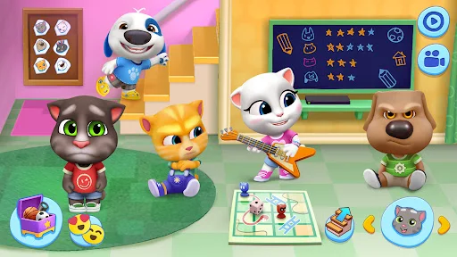 Download My Talking Tom Friends Terbaru – Game Virtual Pet Gratis description image 11