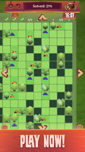 Download Real Tents & Trees Terbaru – Game Puzzle Logika Seru description image 6