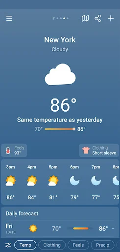 Download Weather & Clima Terbaru – Aplikasi Cuaca Akurat Gratis description image 3