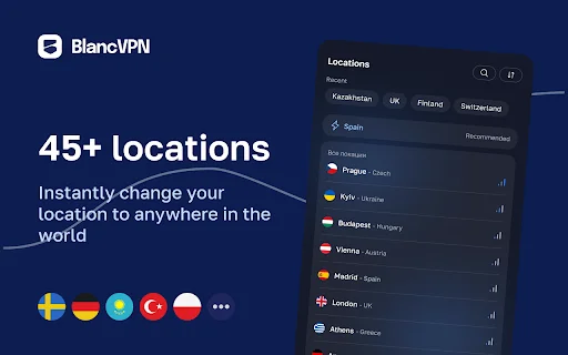 Download BlancVPN Terbaru – Proxy Cepat & Aman untuk Chrome description image 2