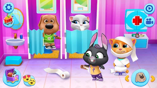 Download My Talking Tom Friends Terbaru – Game Virtual Pet Gratis description image 21