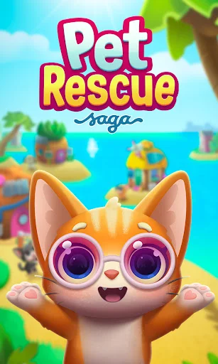 Download Pet Rescue Saga Terbaru – Selamatkan Hewan Lucu Gratis description image 1