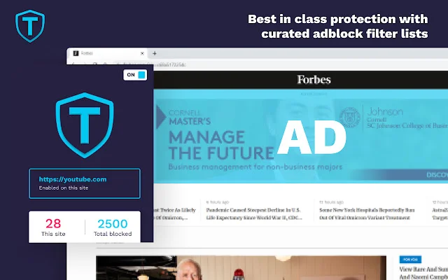 Tau Adblock Terbaru – Pemblokir Iklan Gratis & Tercepat description image 1