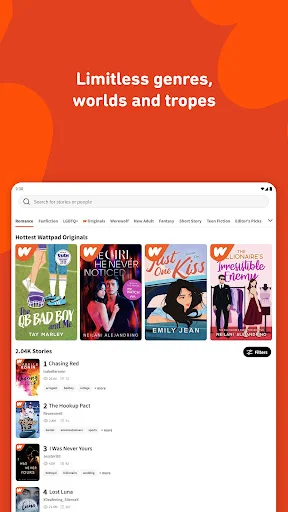 Download Wattpad Terbaru – Baca & Tulis Cerita Gratis description image 9