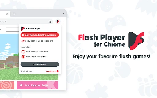 Flash Player Emulator: Mainkan Game Flash Favorit Anda Gratis description image 1
