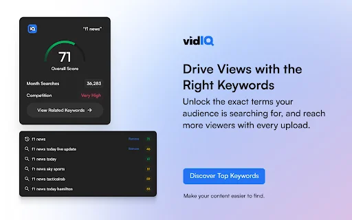 Download vidIQ Vision untuk YouTube – Optimasi Video Gratis description image 4