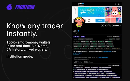 Download Frontrun Terbaru – AI Co-pilot Trading Crypto Terbaik description image 2