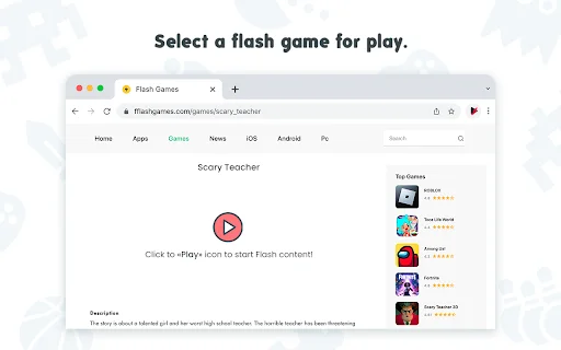Flash Player Emulator: Mainkan Game Flash Favorit Anda Gratis description image 2