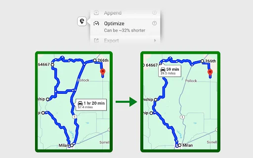Download Google Maps Extended Routes – Optimasi Rute Perjalanan description image 2