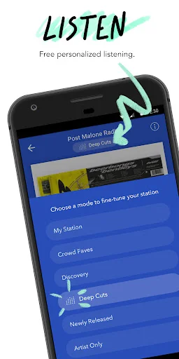 Download Pandora Terbaru – Musik & Podcast Gratis di Android description image 1
