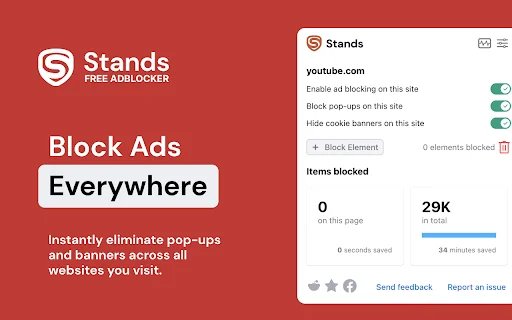 Download Ad Blocker: Stands AdBlocker Gratis – Blokir Iklan description image 1