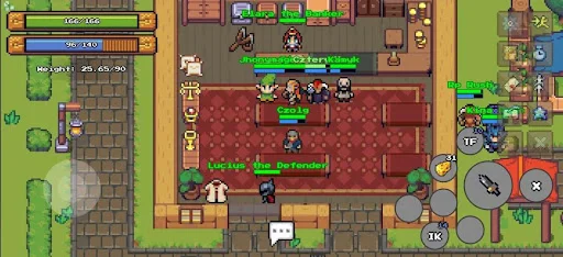 Download Definya: 2D MMORPG Terbaru – Main RPG Klasik Gratis description image 1