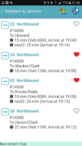 Download Chicago Bus Tracker Terbaru – Lacak Bus & Kereta Gratis description image 5