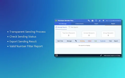 Premium Sender Plus: Kirim Pesan Kustom WhatsApp dengan Mudah description image 5