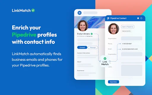 LinkMatch untuk Pipedrive – Integrasi CRM Terbaik untuk Sales description image 2