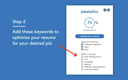 Jobalytics: Analisis Kata Kunci Resume & Lolos ATS Gratis description image 2