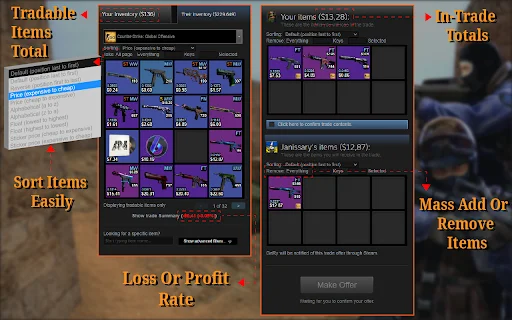 CS2 Trader: Alat Trading CS2 Terbaik untuk Kelola Inventaris description image 2
