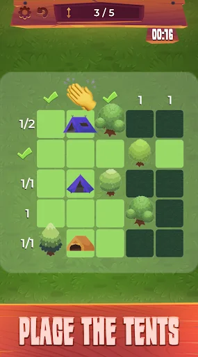 Download Real Tents & Trees Terbaru – Game Puzzle Logika Seru description image 3