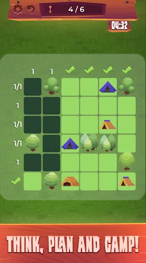 Download Real Tents & Trees Terbaru – Game Puzzle Logika Seru description image 4