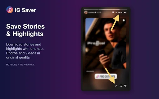 IG Saver 2026: Download Video, Reels & Foto Instagram Gratis description image 4