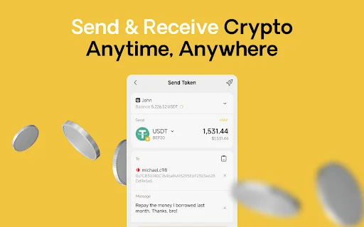 Download Coin98 Wallet Extension – Dompet Kripto & DeFi Aman description image 5