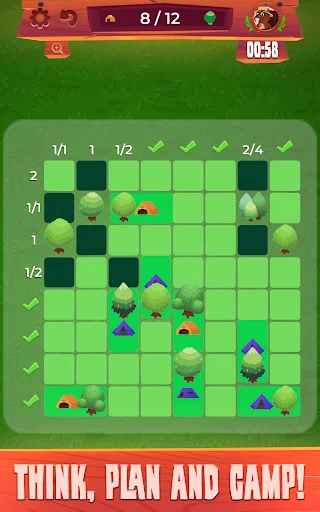 Download Real Tents & Trees Terbaru – Game Puzzle Logika Seru description image 14
