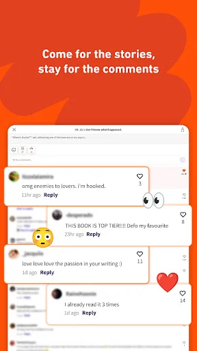Download Wattpad Terbaru – Baca & Tulis Cerita Gratis description image 10