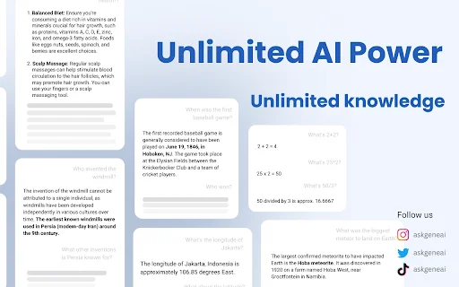 Download Ask Gene AI – Asisten AI Terbaik & Cerdas di Browser description image 5