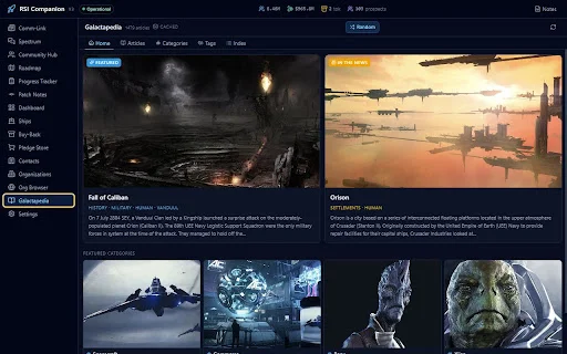 Download RSI Companion Terbaru – Kelola Akun Star Citizen Anda description image 3