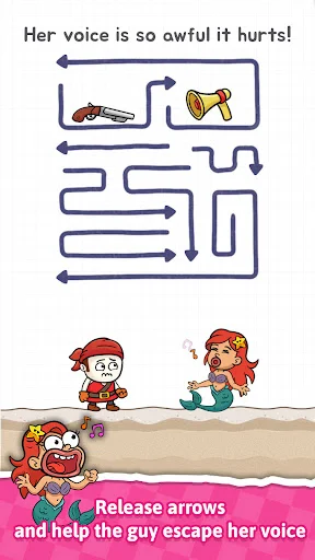 Download Brainy Arrow: Tricky Story Terbaru – Teka-teki Seru Gratis description image 1