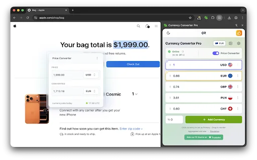 Currency Converter PRO: Konversi Mata Uang Mudah & Cepat description image 4