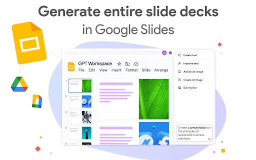 GPT Workspace: AI Terintegrasi untuk Google Docs, Sheets & Gmail description image 4