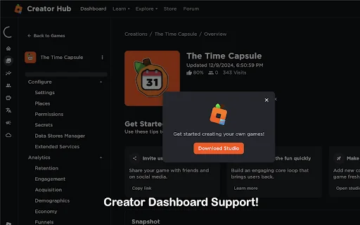 Download Efaz’s Roblox Extension Terbaru – Kustomisasi Gratis description image 5