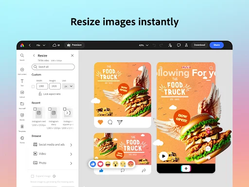 Download Adobe Express Terbaru – Edit Foto & Video Gratis description image 24