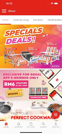 Download GDeal Terbaru – Belanja Produk Gaya Hidup Lokal Mudah description image 1