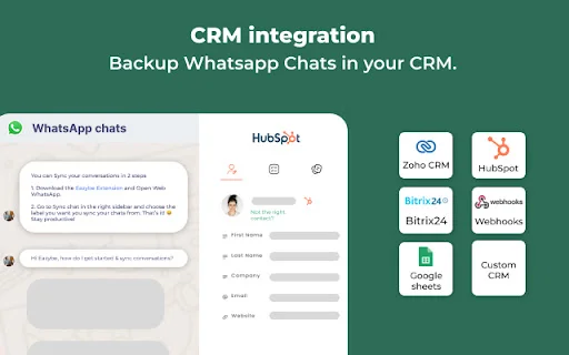 Eazybe: WhatsApp AI Agent & CRM Integration Terbaik – Unduh description image 2