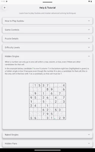 Download Sudoku Trainer! Terbaru – Pelajari Teknik Sudoku Gratis description image 15