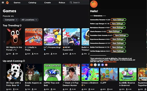 Download Efaz’s Roblox Extension Terbaru – Kustomisasi Gratis description image 2