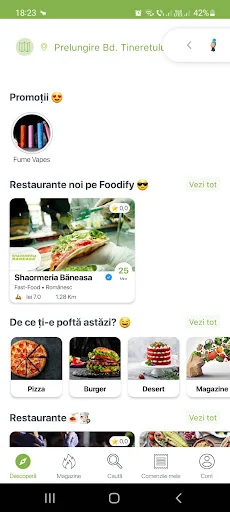 Download Foodify.ro Terbaru – Aplikasi Pesan Antar Makanan Praktis description image 2