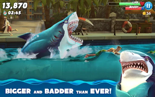 Download Hungry Shark World Terbaru – Game Hiu Seru Gratis description image 13