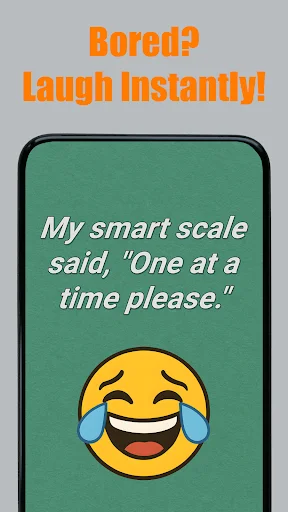 Download Funny Jokes: Swipe & Laugh Terbaru – Hiburan Gratis description image 1